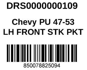 Left Hand Front Stake Pocket for 3100 Series Truck